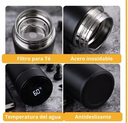 Termo con filtro y control de temperatura frío y calor