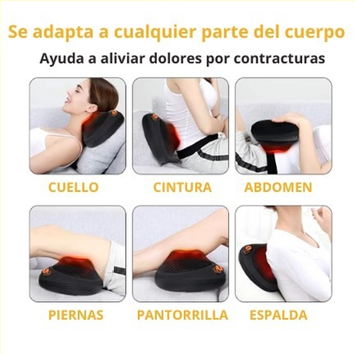 Masajeador relajante con calor