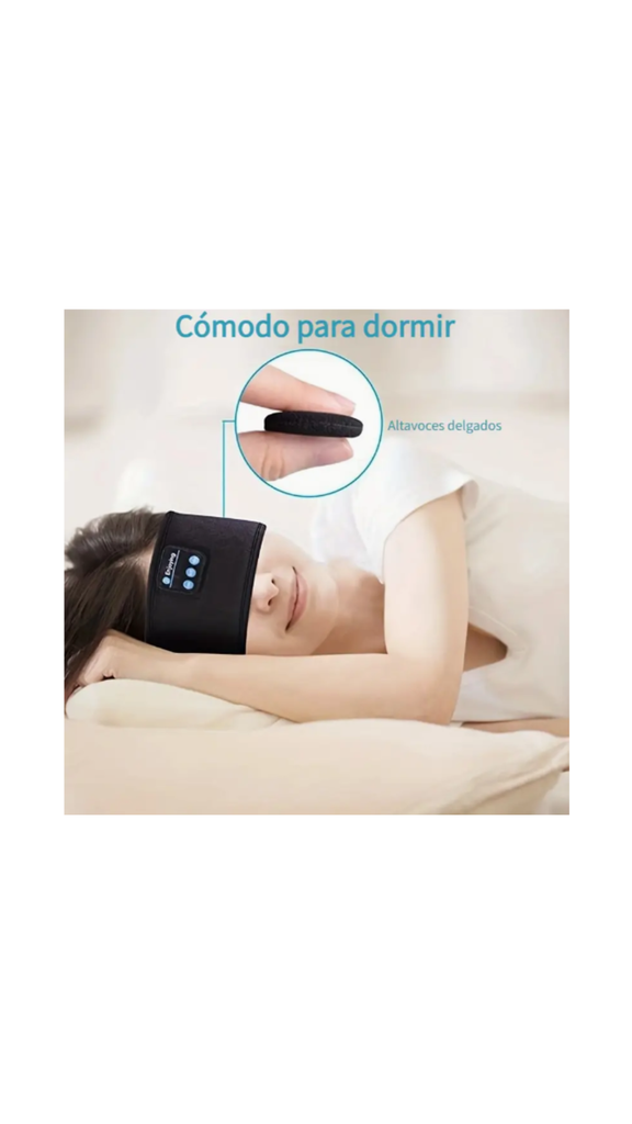 Vincha con auriculares con Bluetoth