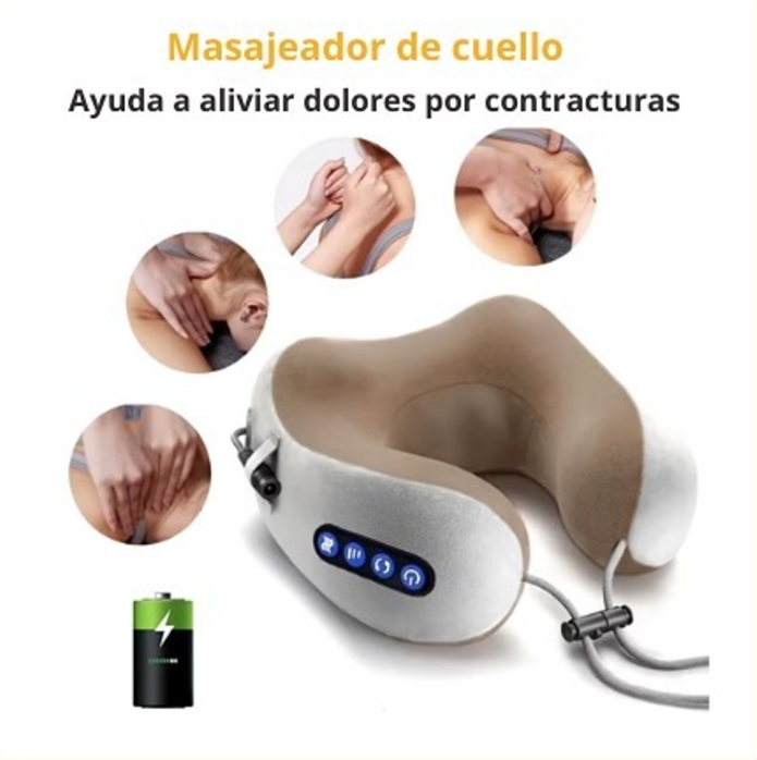 💆‍♀️💆‍♂️ Masajeador de Cuello – Relajación donde y cuando quieras
