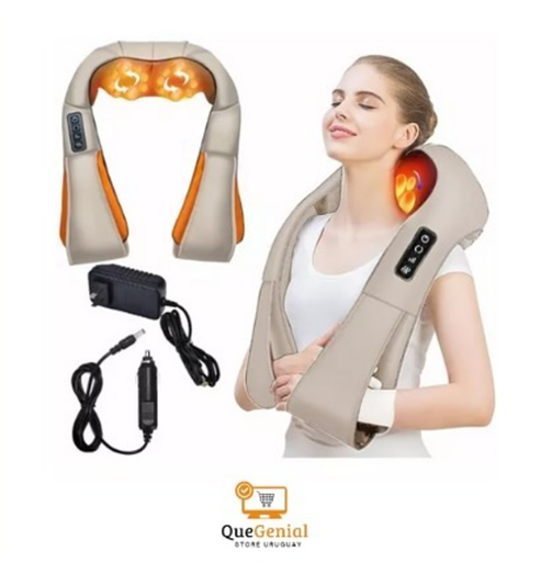 💆‍♀️🔥 Masajeador con Calor – Relajación total en minutos - 50% off ya incluido en el precio abajo.