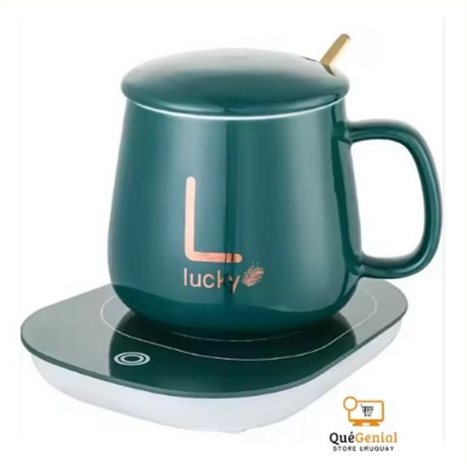 Taza con calentador usb