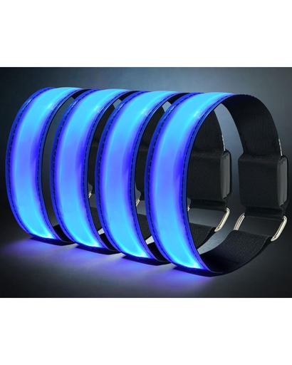 Cinta/pulsera reflectiva multiuso